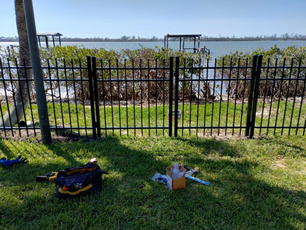 Aluminum Fence Installation Tampa Florida