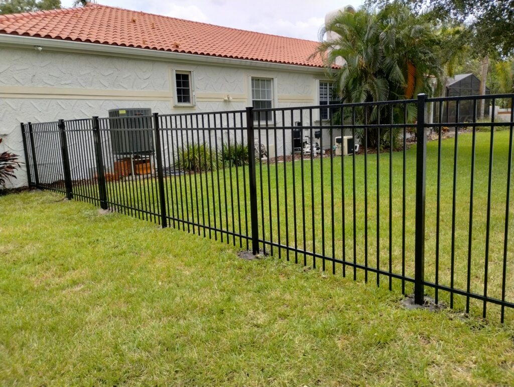 Wesley Chapel Fl Aluminum Fence Installation